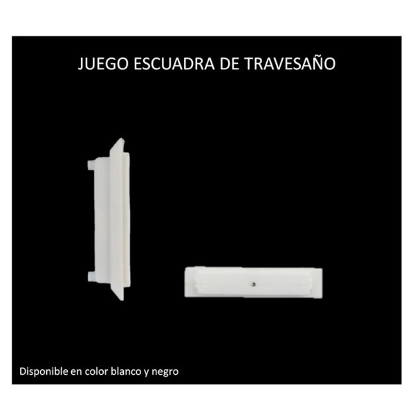 Juego Escuadra de Travesaño para Mosquitera Corredera