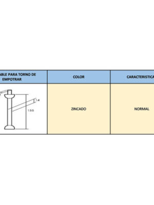 Guíacable para Torno de Empotrar